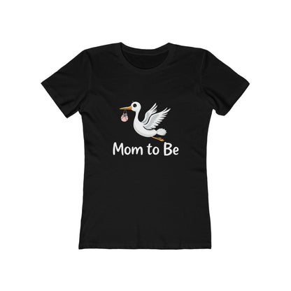 Mom-to-Be Stork Tee for Expecting Mothers and Baby Showers - Even Keel LLC