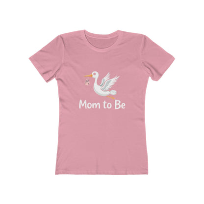 Mom-to-Be Stork Tee for Expecting Mothers and Baby Showers - Even Keel LLC