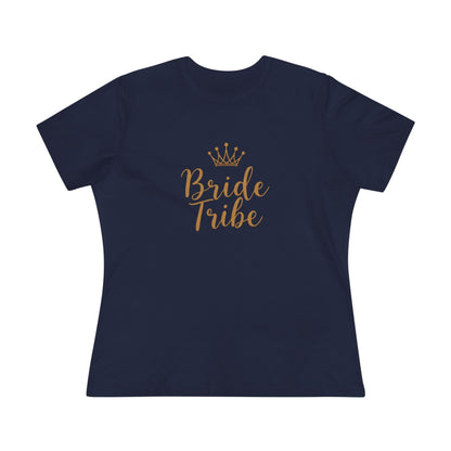 Women's Cotton Tee - Bride Tribe T-Shirt for Bachelorette Party - Even Keel LLC