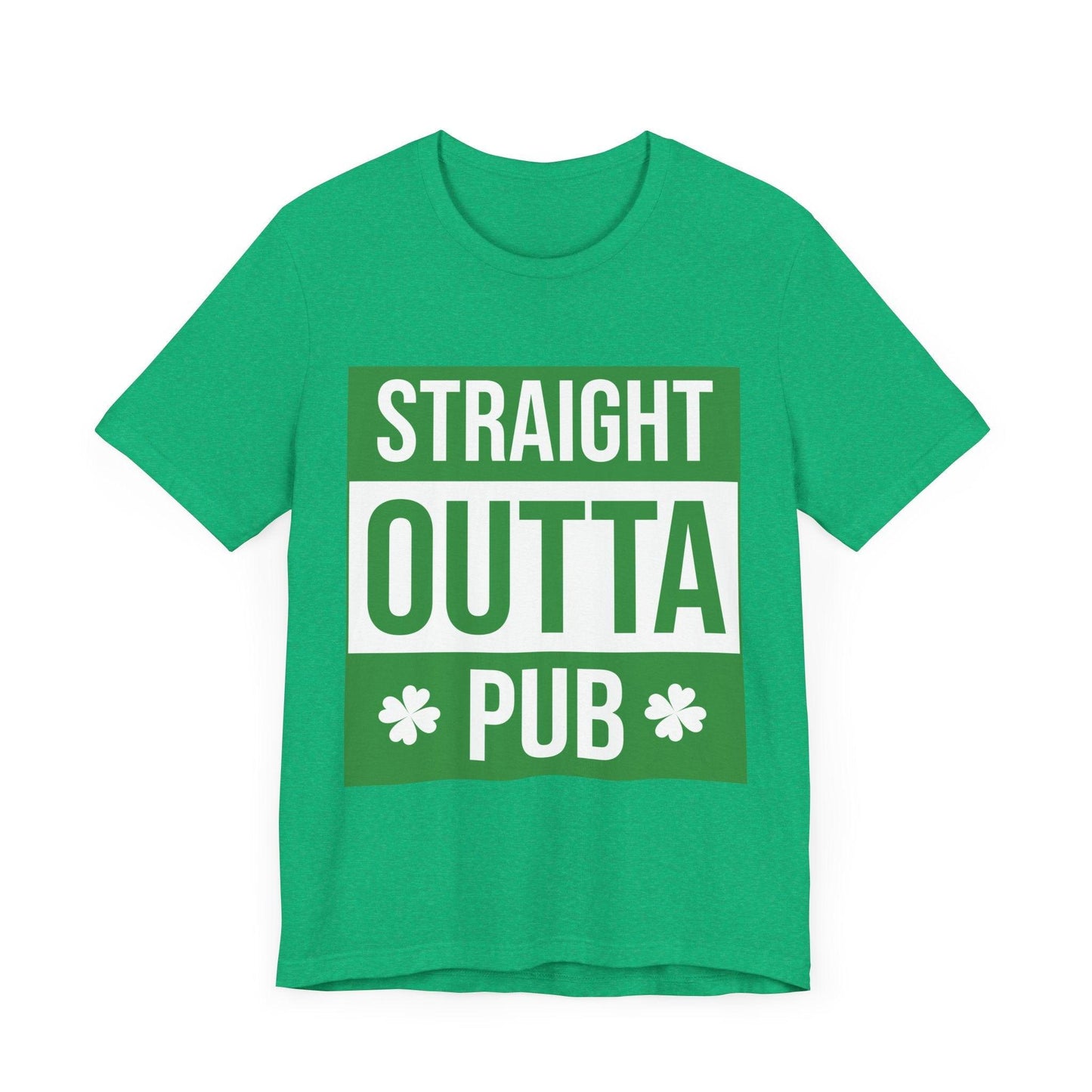 T-Shirt Straight Oughta Pub Design Unisex Jersey Style - Even Keel LLC