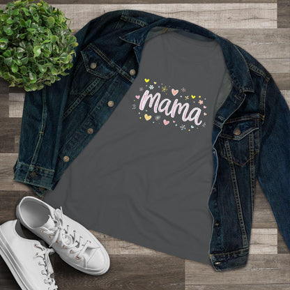 Women's Tee - Mama Heart Design for Moms in Comfort - Even Keel LLC