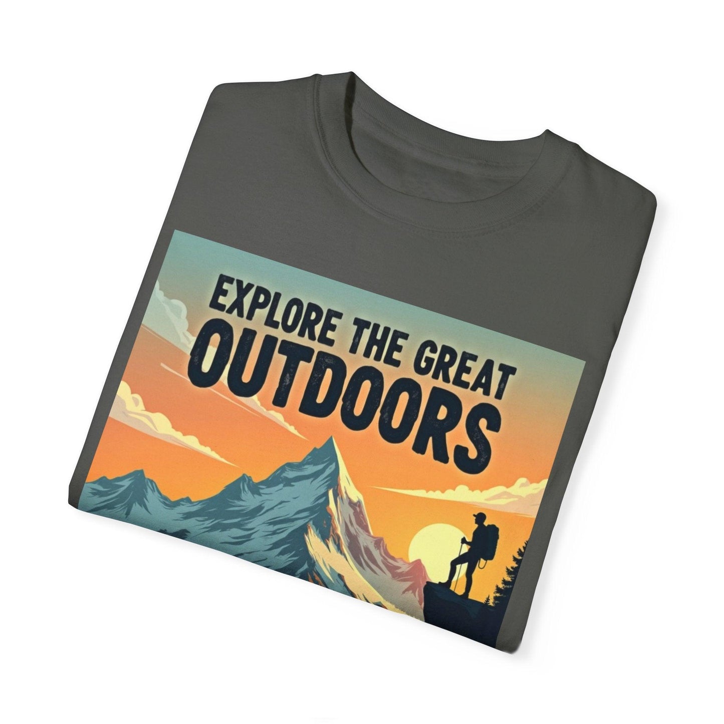 Hiker Adventure T-Shirt for Outdoor Enthusiasts and Nature Lovers - Even Keel LLC