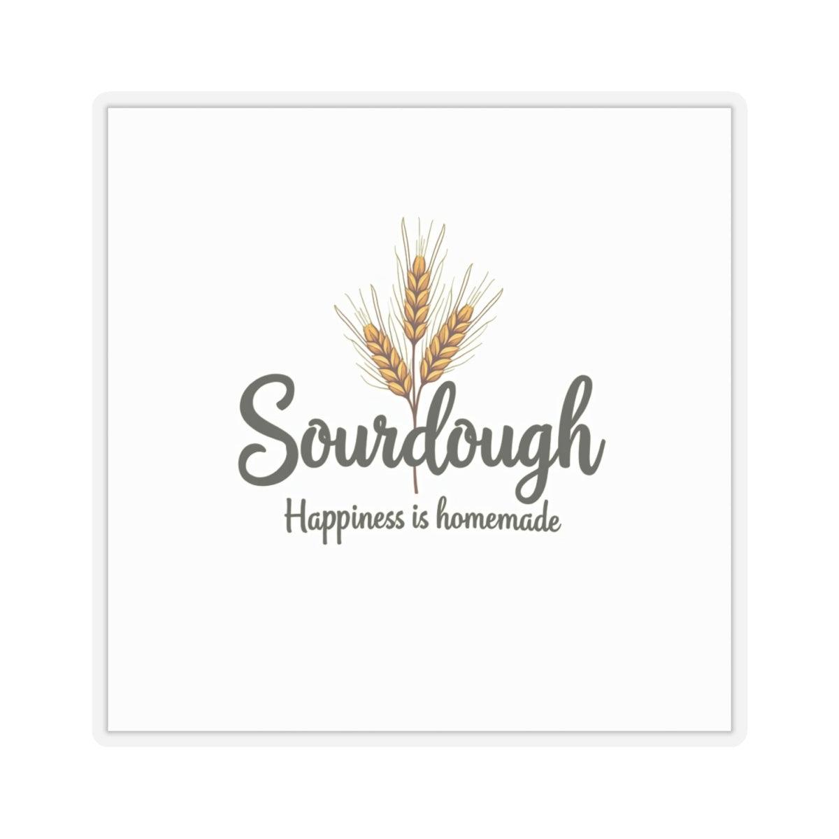 Sourdough Happiness Is Homemade Sticker for Your Decor - Even Keel LLC