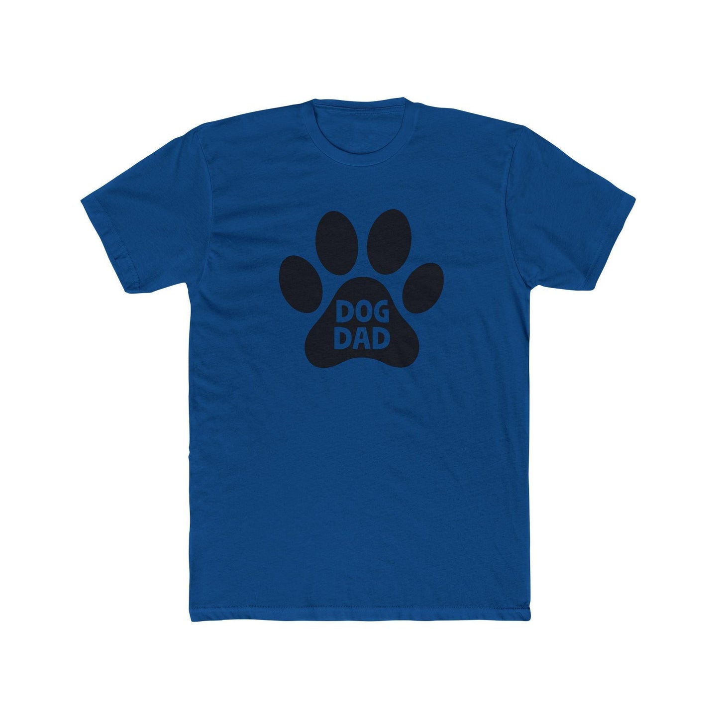 Simple Dog Dad Unisex Cotton Crew Tee for Everyday Comfort - Even Keel LLC