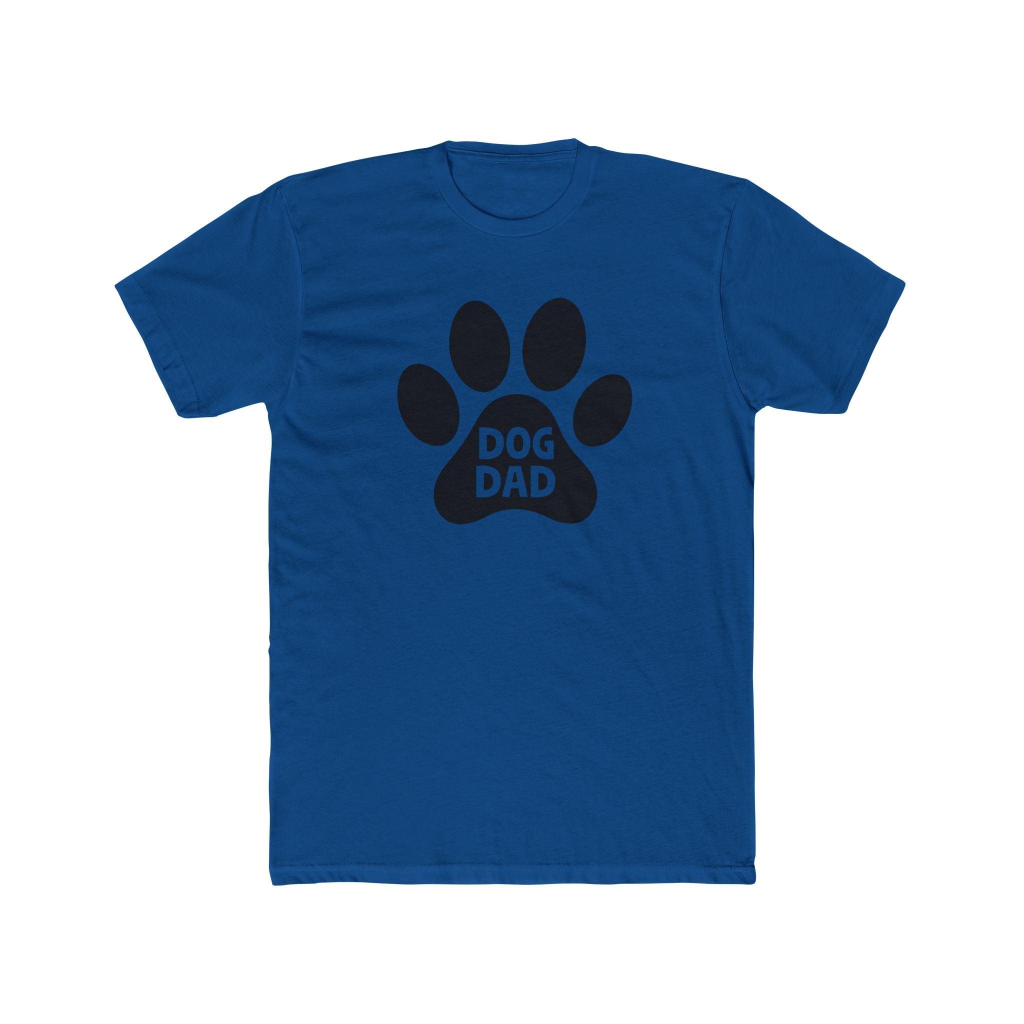 Simple Dog Dad Unisex Cotton Crew Tee for Everyday Comfort - Even Keel LLC