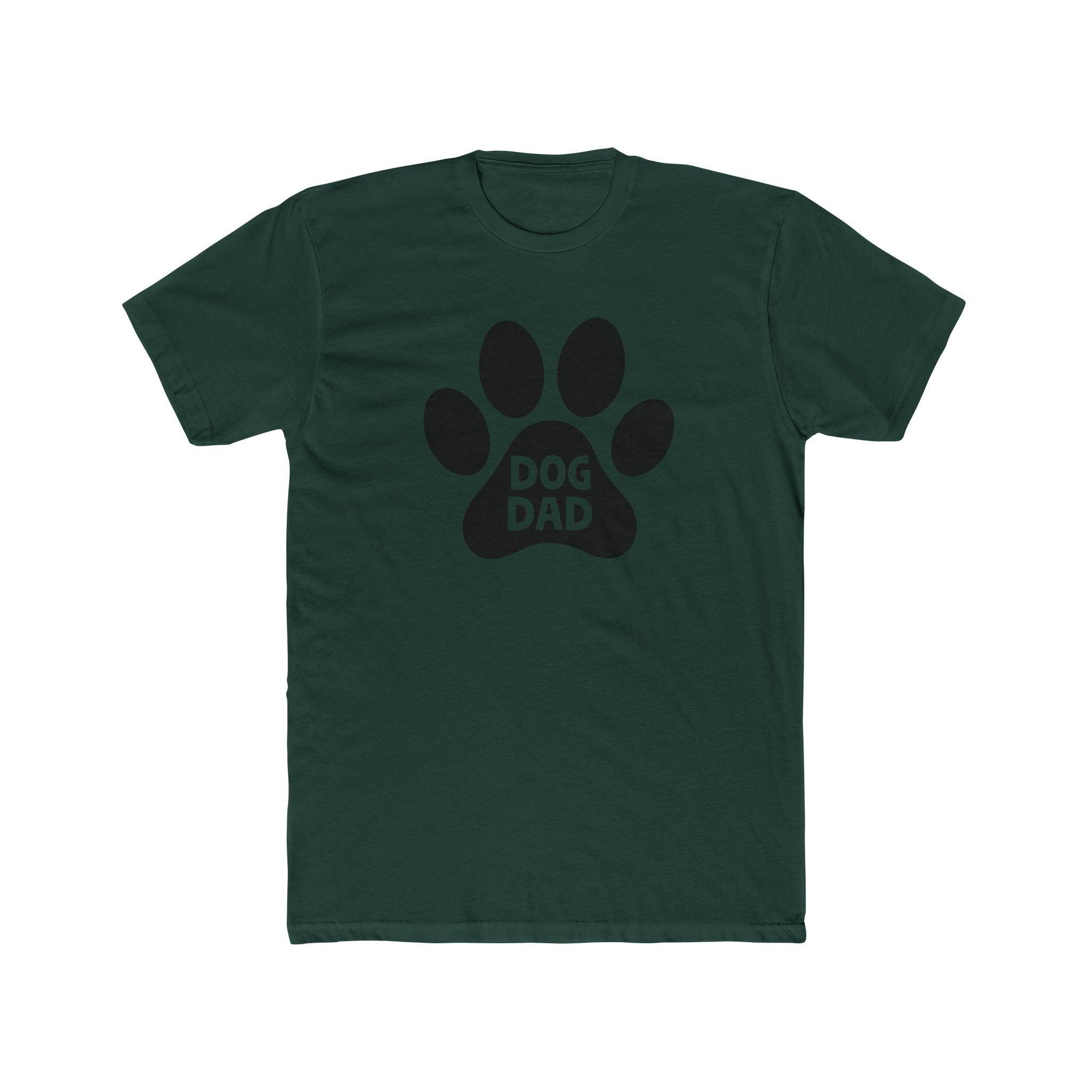 Simple Dog Dad Unisex Cotton Crew Tee for Everyday Comfort - Even Keel LLC