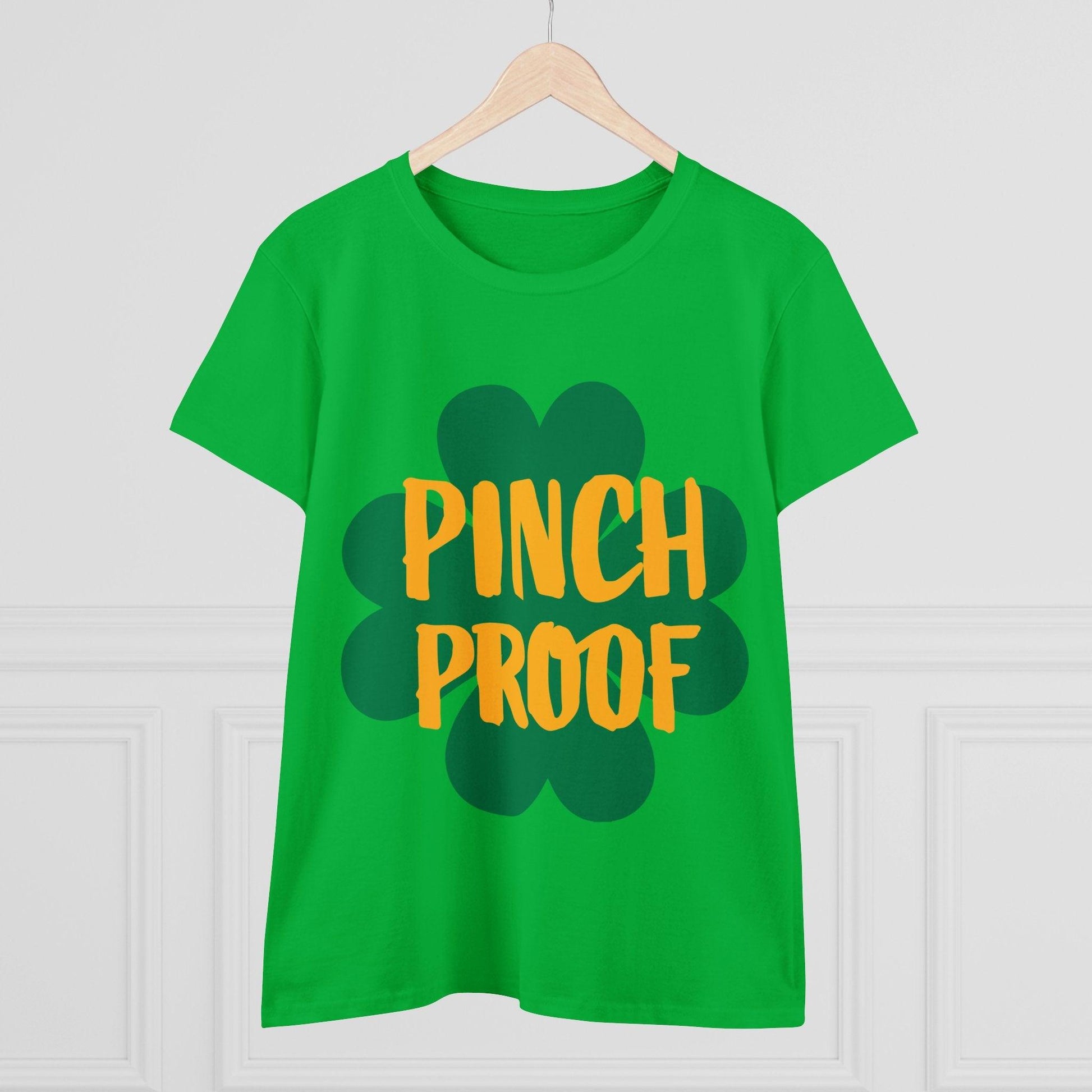 T-Shirt - Pinch Proof Irish Joke Women's Cotton Tee - Even Keel LLC