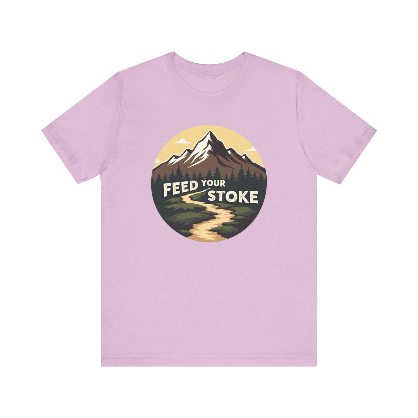 Feed Your Stoke Tee - Unisex Adventure T-Shirt - Even Keel LLC