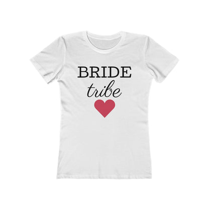 Bride Tribe Love Women's Tee for Fun Bachelorette Events - Even Keel LLC