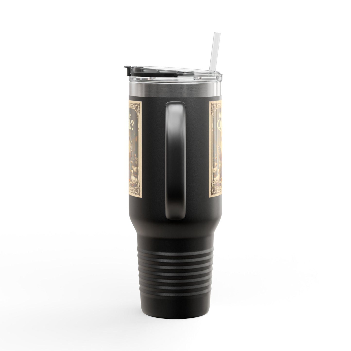 Travel Mug - What The Quack Design For Fun Hydration - Even Keel LLC