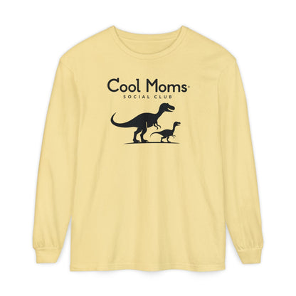 Dinosaur Long Sleeve T-Shirt for Cool Moms Social Club - Even Keel LLC