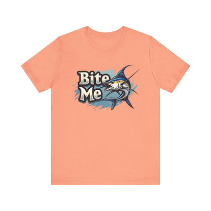 Swordfish Unisex Tee - Bite Me Design For Casual Style - Even Keel LLC