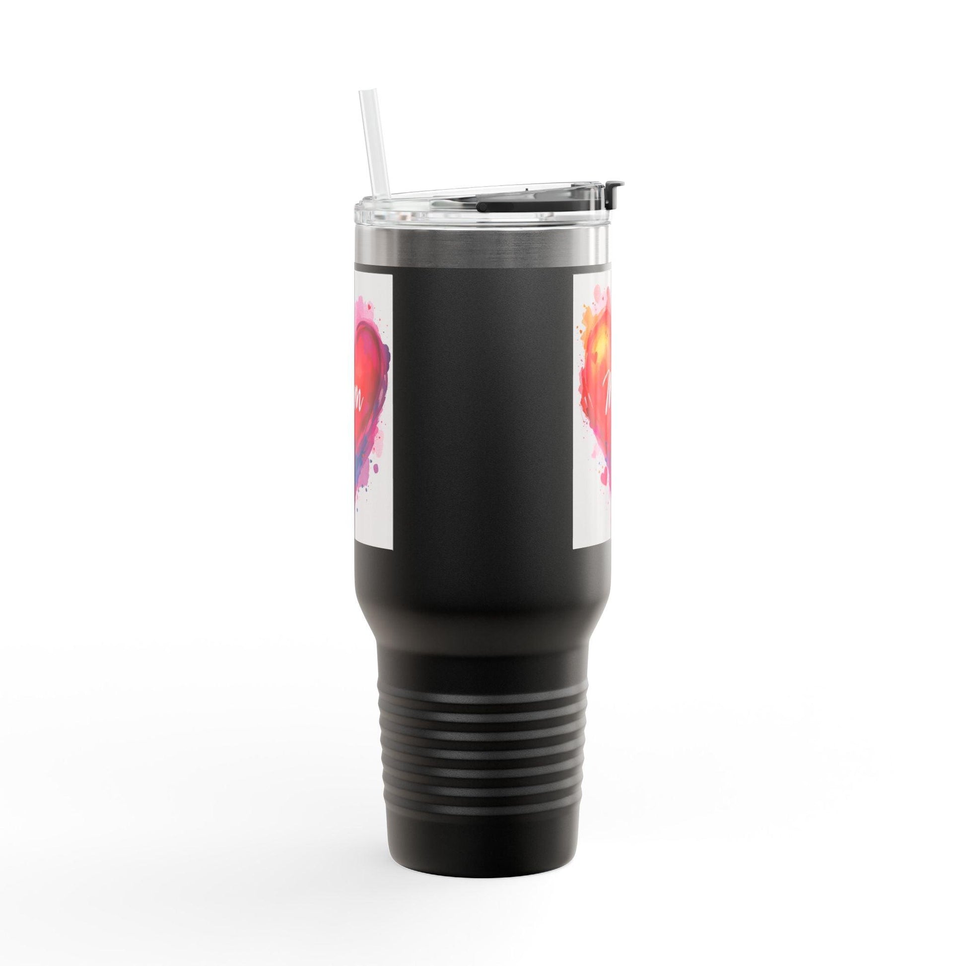 Travel Mug - Love Mom Day Insulated 40oz Coffee Cup - Even Keel LLC