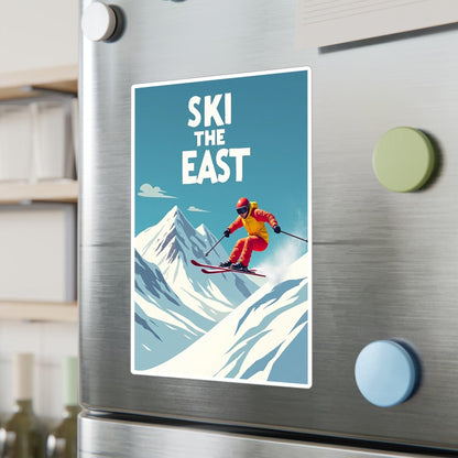 Ski The East Decal - High Quality Vinyl Sticker - Even Keel LLC