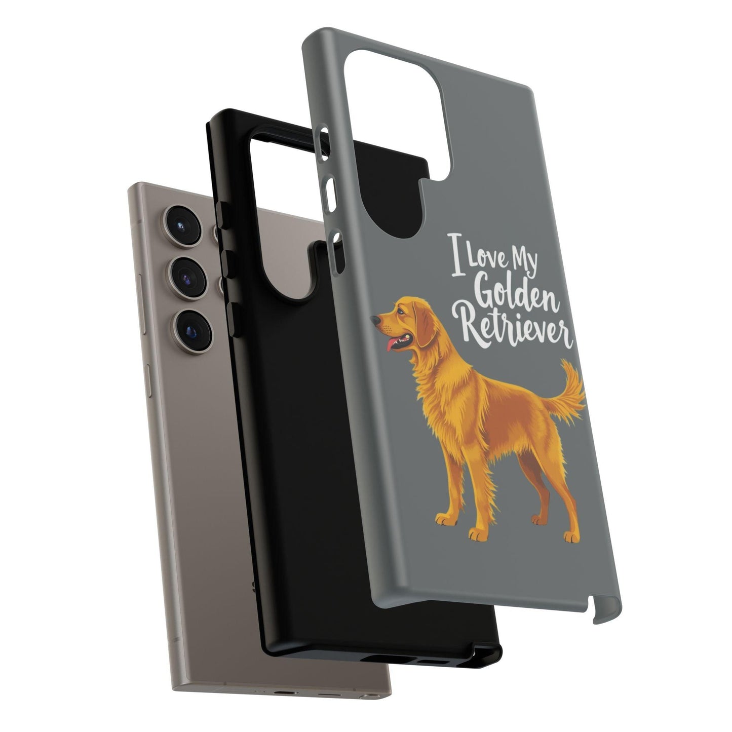 Phone Case I Love My Golden Retriever For Dog Lovers Style - Even Keel LLC