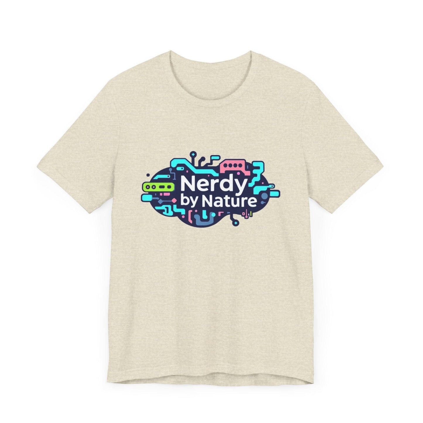 Nerdy by Nature Unisex Tee - Fun Geeky Graphic T-Shirt for Casual Wear - Even Keel LLC