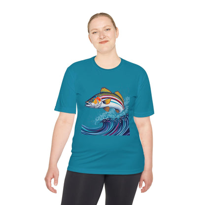 Catch of the Day Unisex Moisture Wicking Tee for Fishing - Even Keel LLC