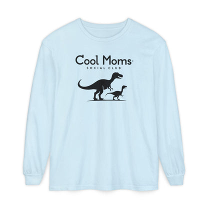 Dinosaur Long Sleeve T-Shirt for Cool Moms Social Club - Even Keel LLC