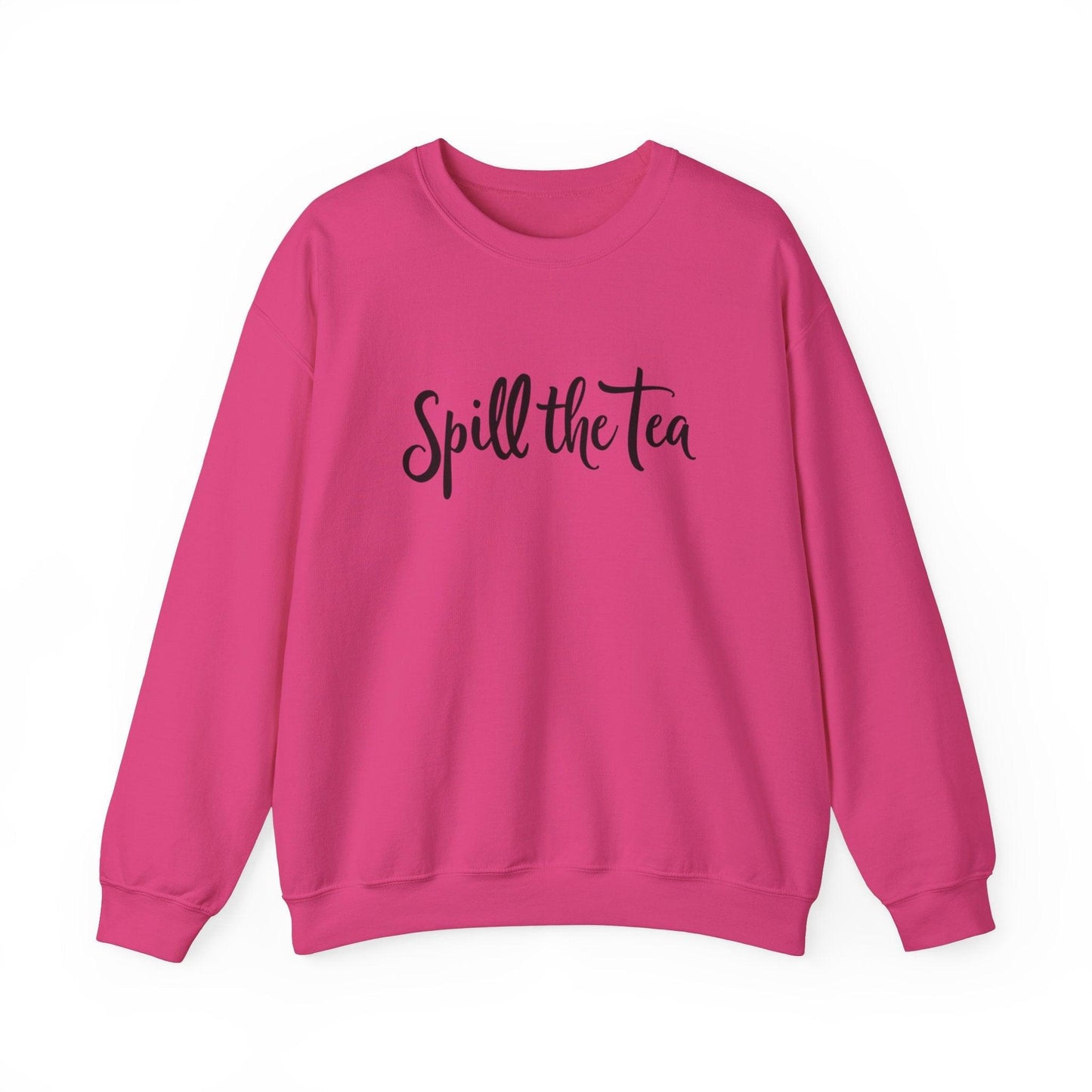 Spill the Tea Sweatshirt for Cozy Casual Style.