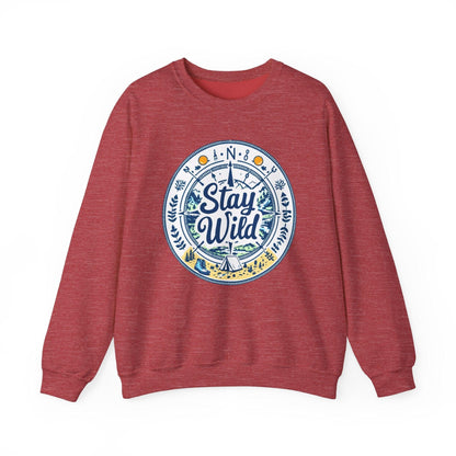 Stay Wild - Nature Explorer Sweatshirt for Outdoor Lovers - Even Keel LLC