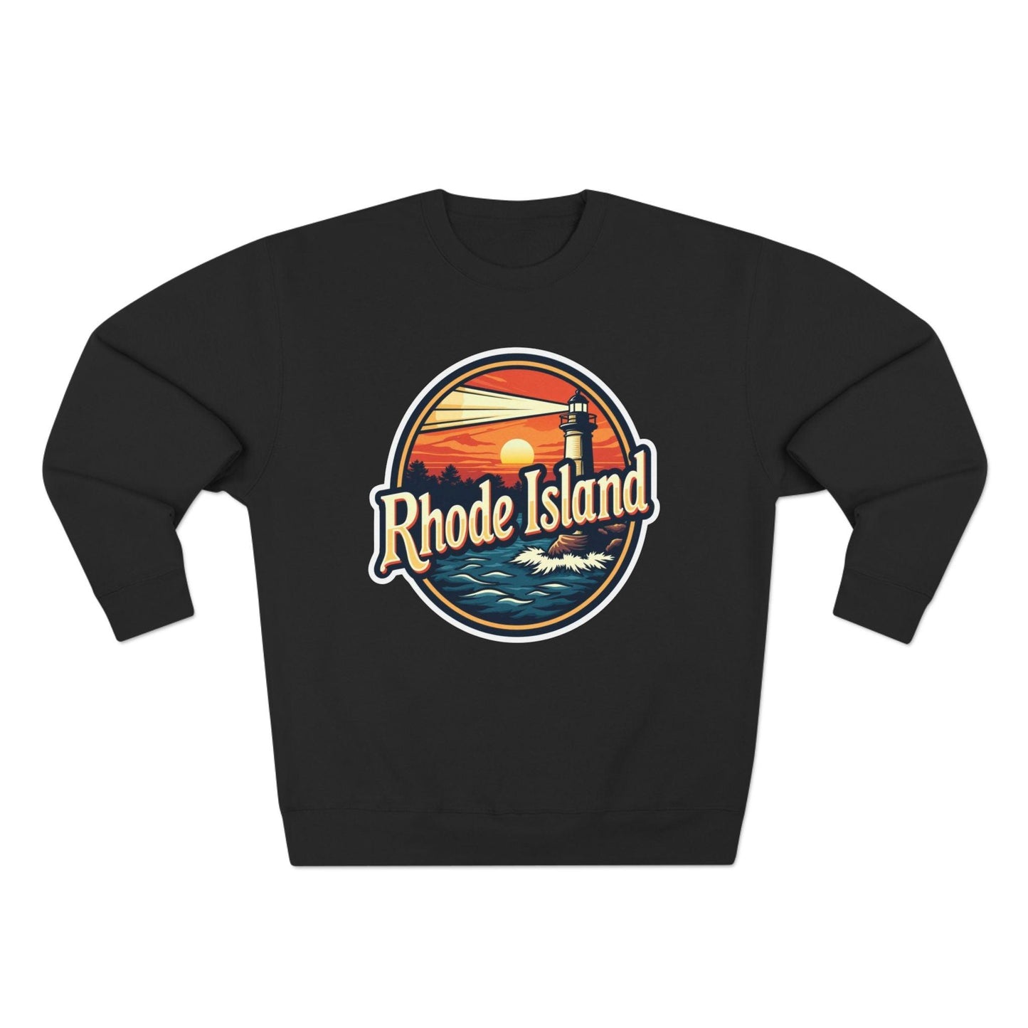 Rhode Island Unisex Crewneck Sweatshirt for All Seasons - Even Keel LLC