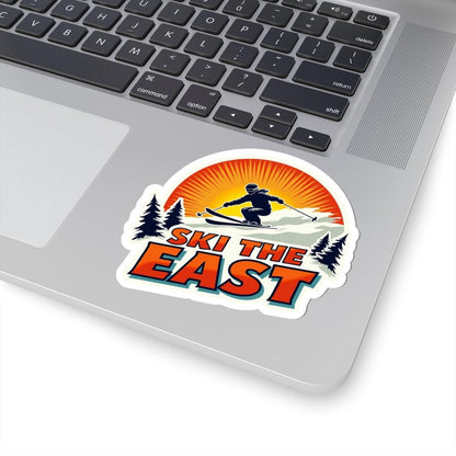 Ski The East Sticker - Custom Kiss-Cut Vinyl Design - Even Keel LLC