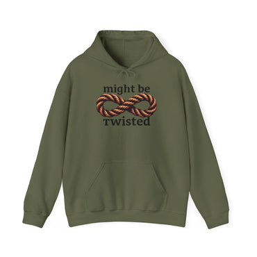 Twisted Rope Hoodie Sweatshirt for Cozy Casual Style - Even Keel LLC