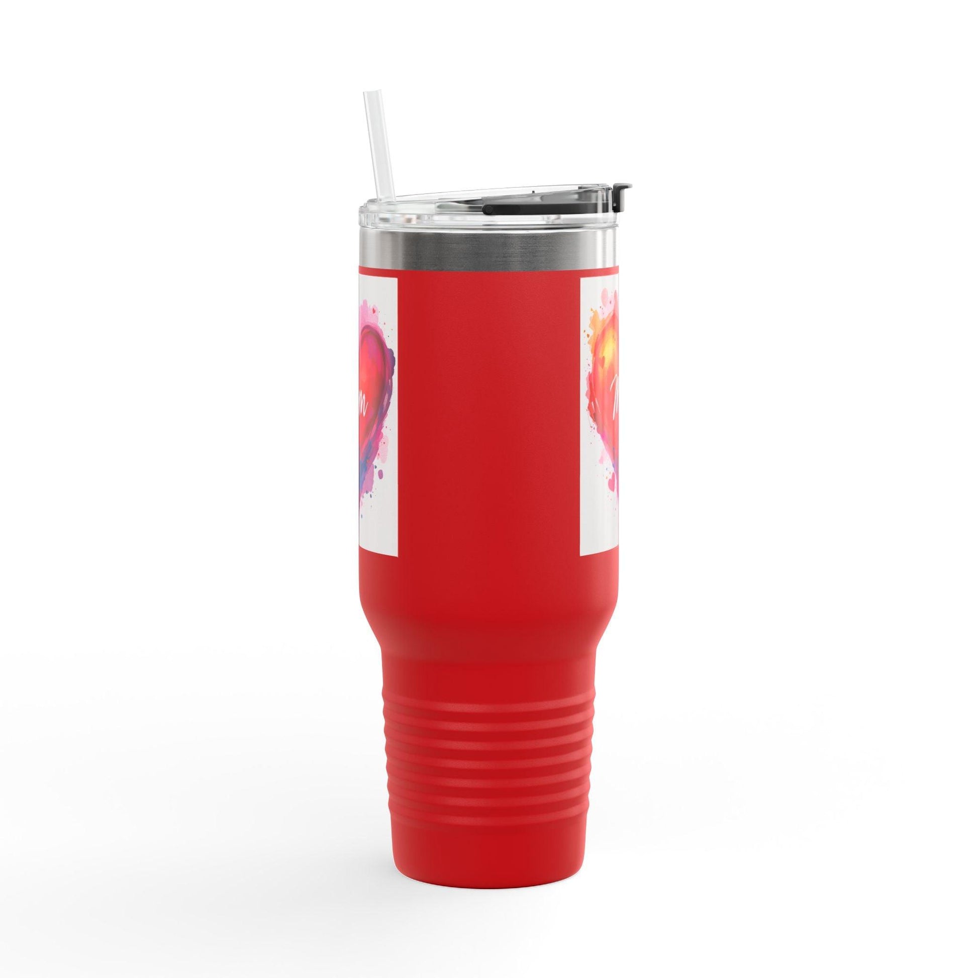 Travel Mug - Love Mom Day Insulated 40oz Coffee Cup - Even Keel LLC