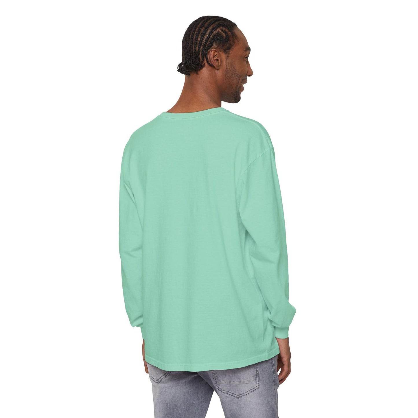 Surfside Santa Long Sleeve T-Shirt for Festive Comfort - Even Keel LLC