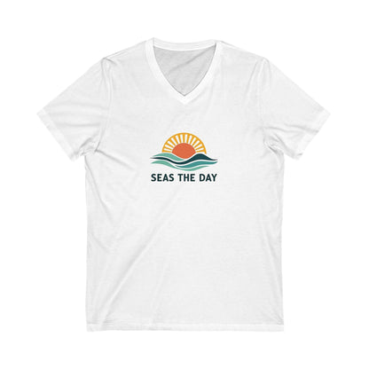 Seas the Day T-Shirt for Beach Lovers and Casual Wear - Even Keel LLC