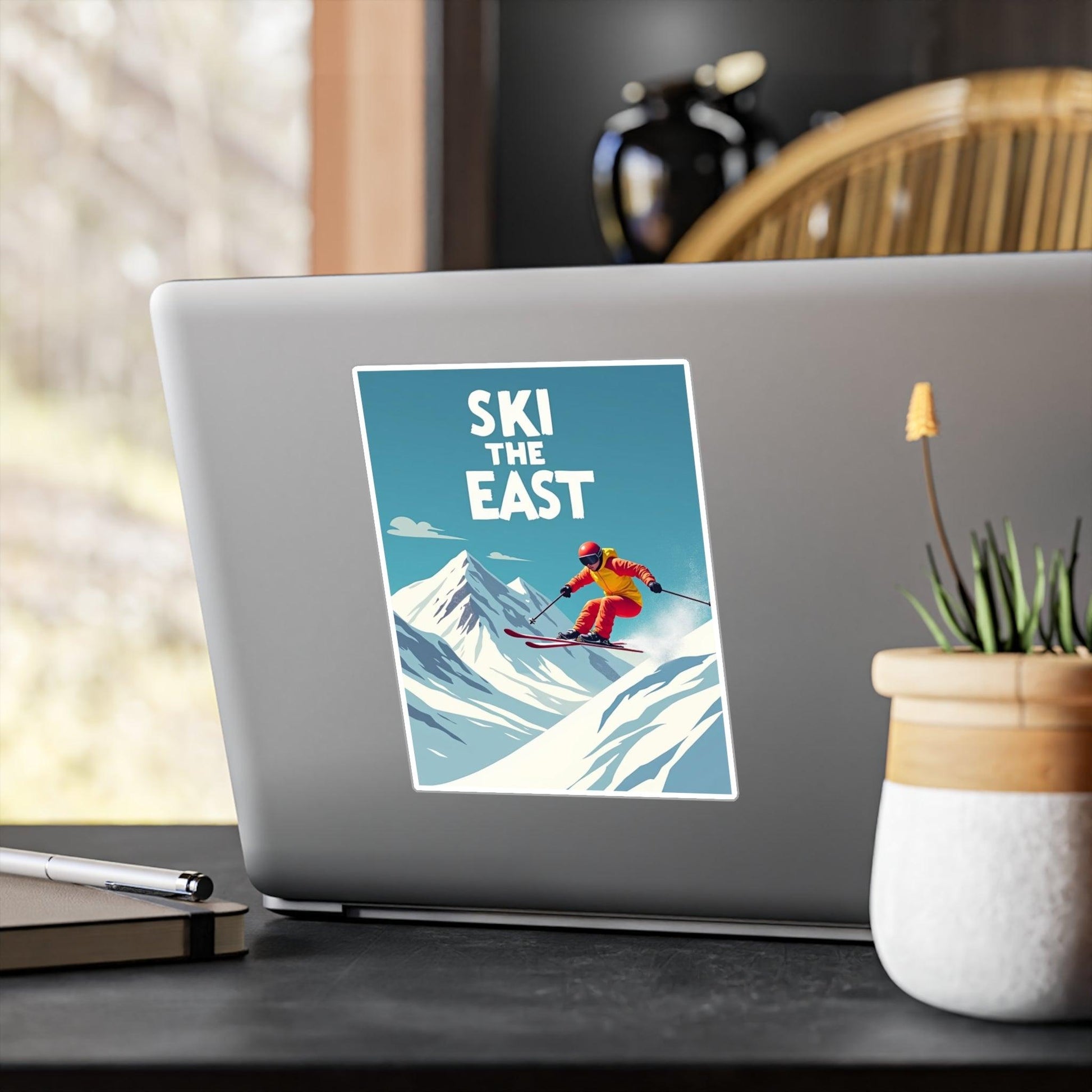 Ski The East Decal - High Quality Vinyl Sticker - Even Keel LLC