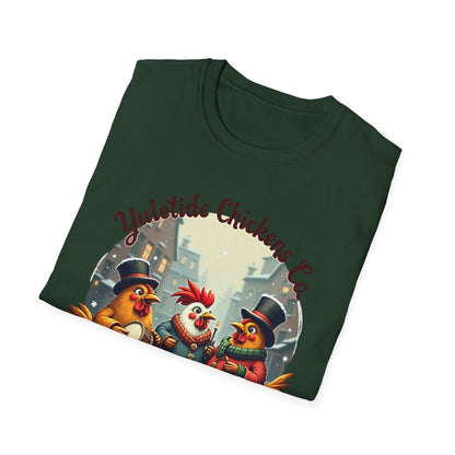 Yuletide Chicken Co. T-Shirt for Comfort and Style Wear - Even Keel LLC