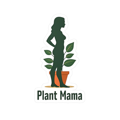 Curvy Plant Mom Decal for Stylish Home Decor - Even Keel LLC