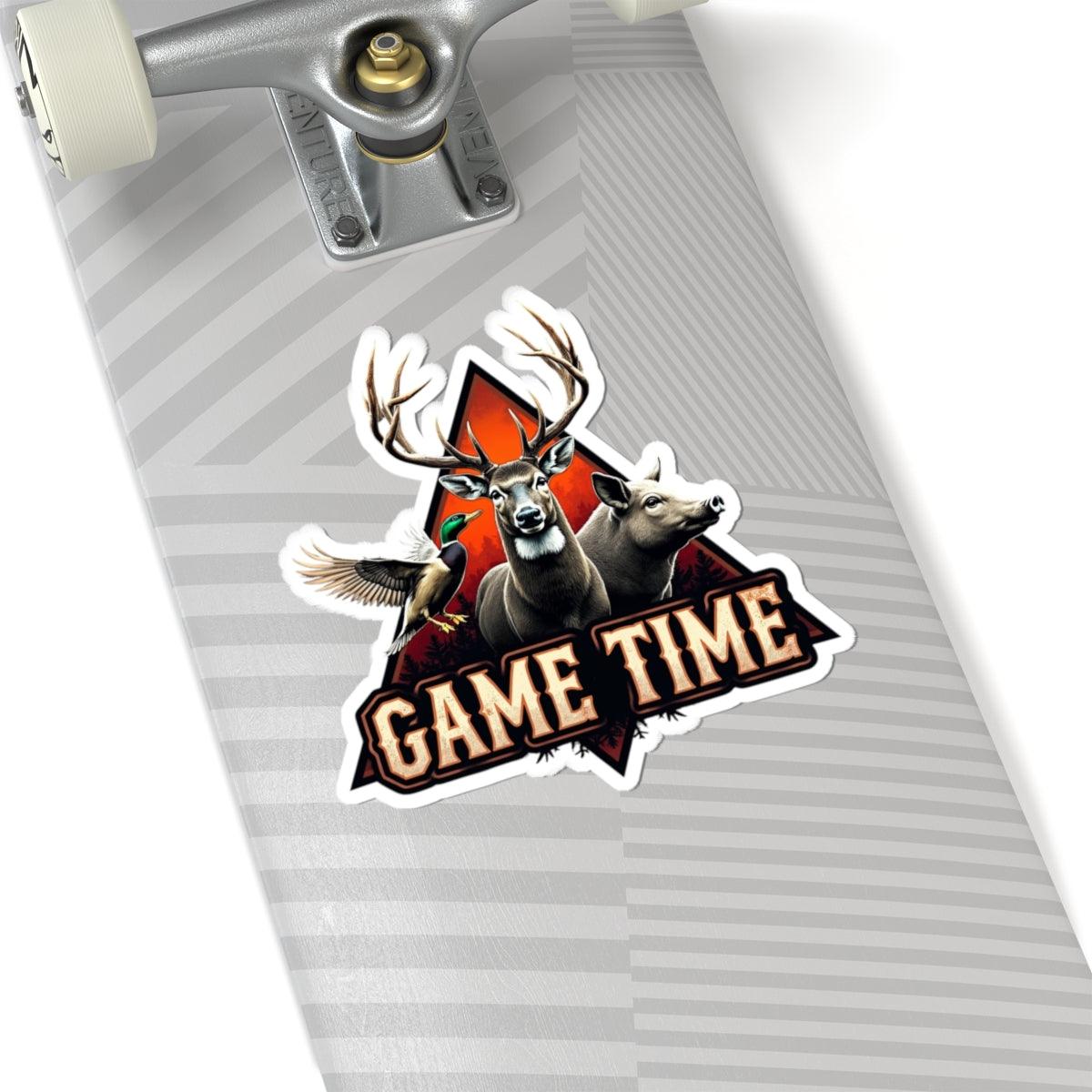 Game Time Trio Kiss-Cut Sticker for Custom Decor Ideas - Even Keel LLC