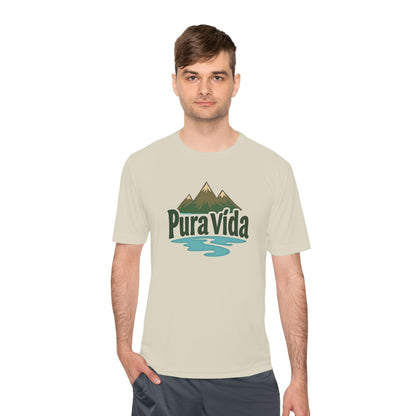 Moisture Wicking Tee - Pura Vida Performance Shirt for Active Wear - Even Keel LLC