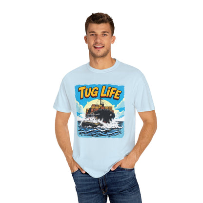 Tug Life T-Shirt for Marine Enthusiasts and Boat Lovers - Even Keel LLC