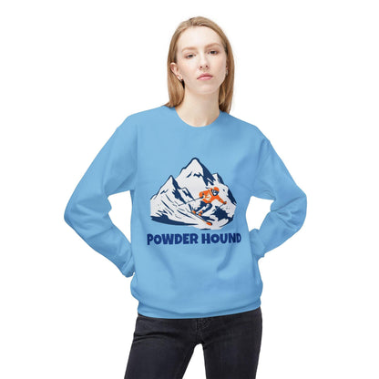 Powder Hound Sweatshirt for Winter Sports Lovers Comfort - Even Keel LLC