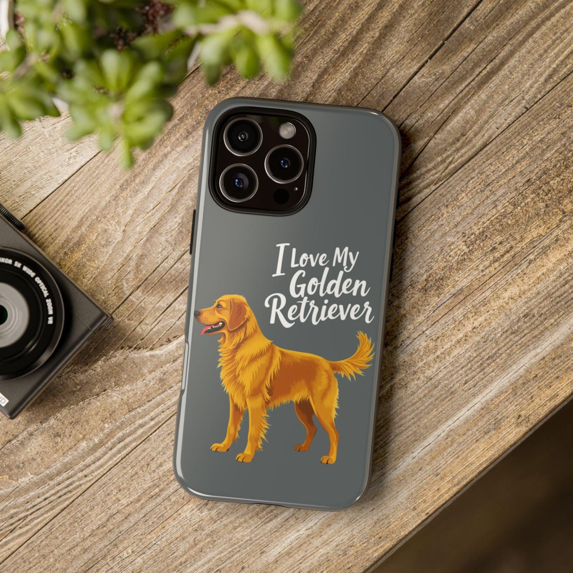 Phone Case I Love My Golden Retriever For Dog Lovers Style - Even Keel LLC