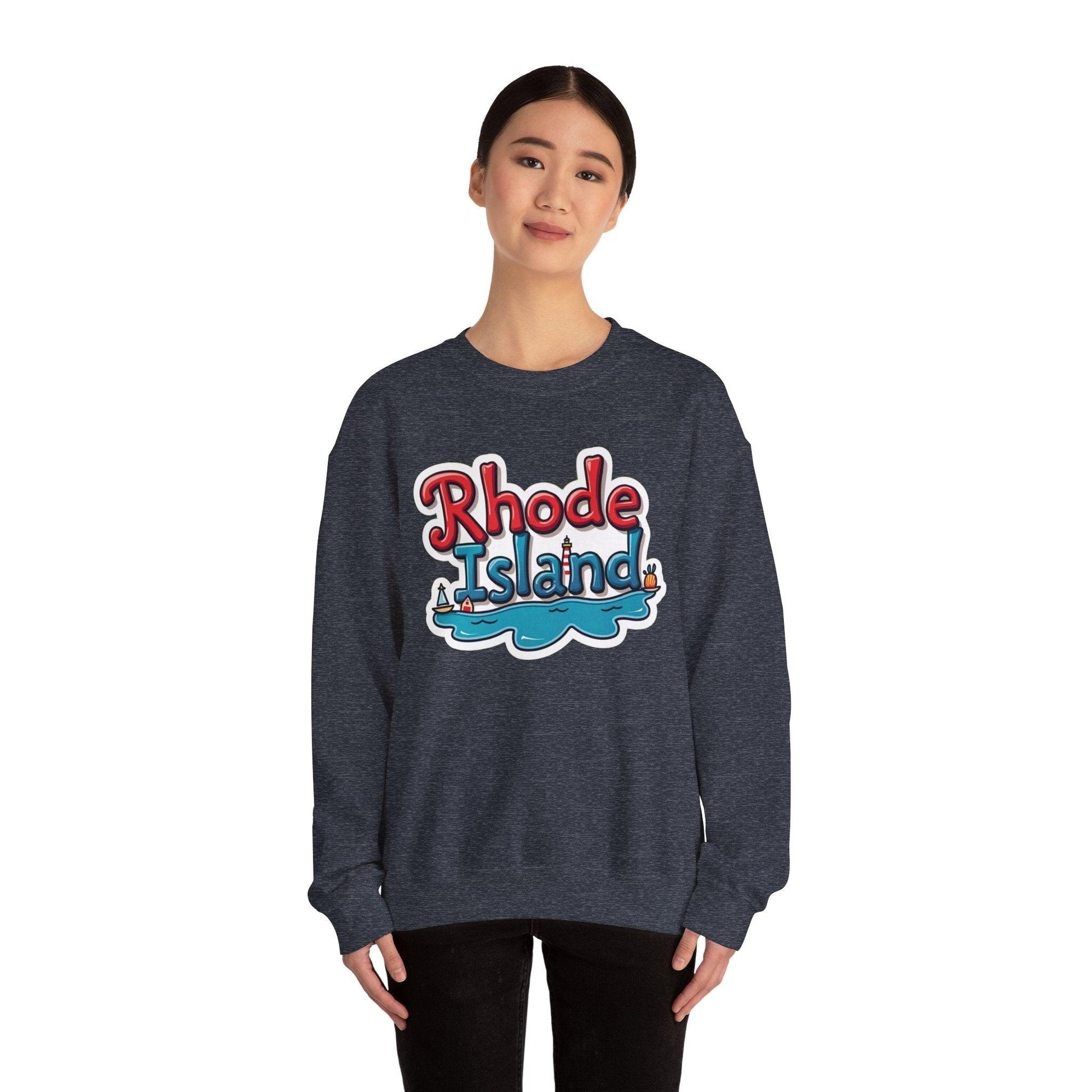 Rhode Island Crewneck Sweatshirt for Ultimate Comfort Wear - Even Keel LLC