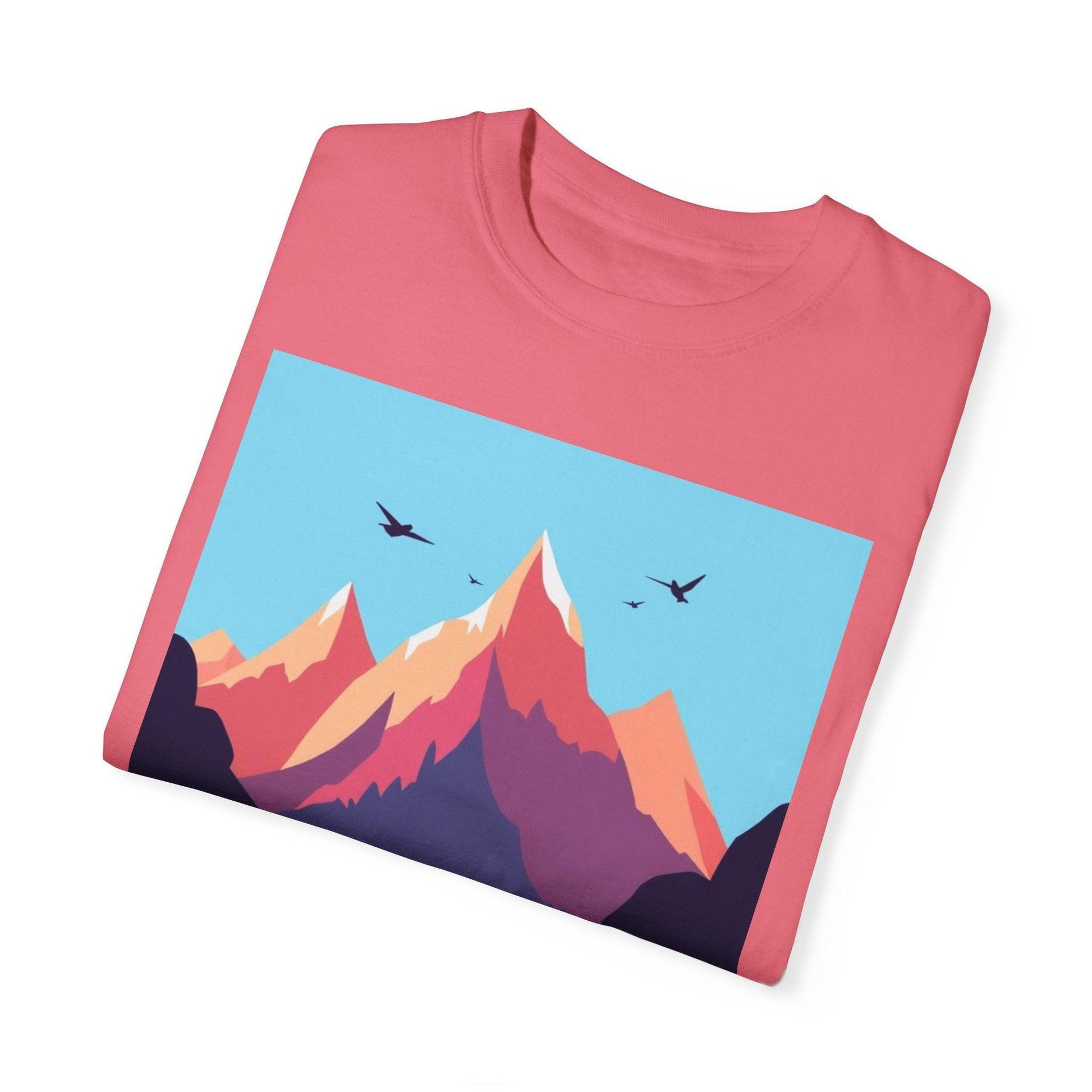 Hiking Or Skiing Mountains Out Of Office Unisex T-shirt - Even Keel LLC