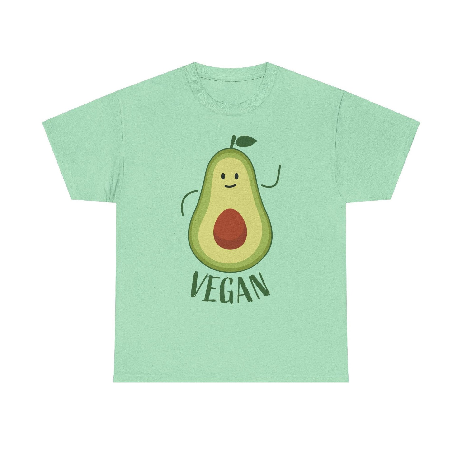 Vegan Tee - Unisex Heavy Cotton Casual Eco-Friendly Wear - Even Keel LLC