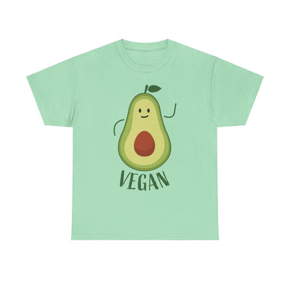 Vegan Tee - Unisex Heavy Cotton Casual Eco-Friendly Wear - Even Keel LLC