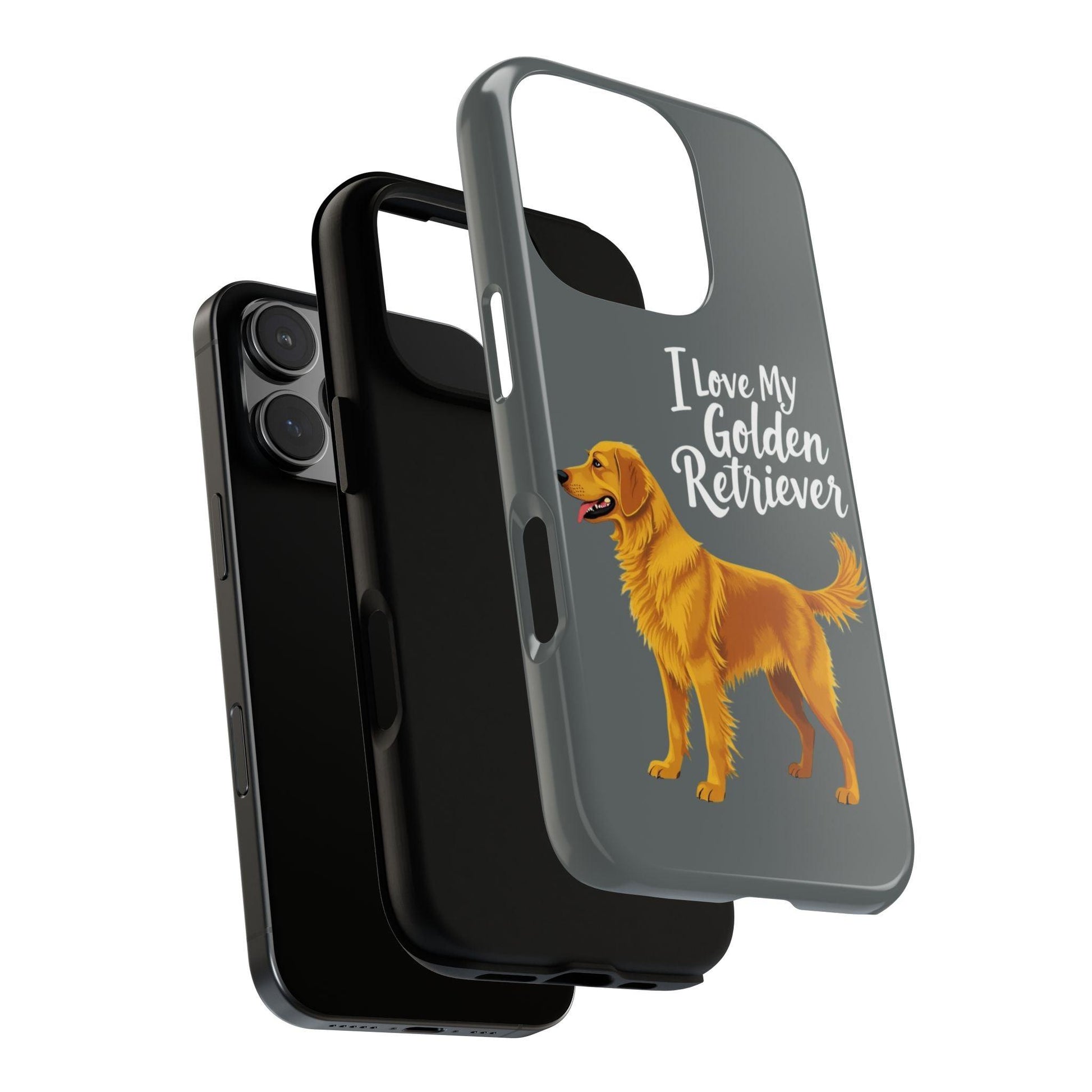 Phone Case I Love My Golden Retriever For Dog Lovers Style - Even Keel LLC