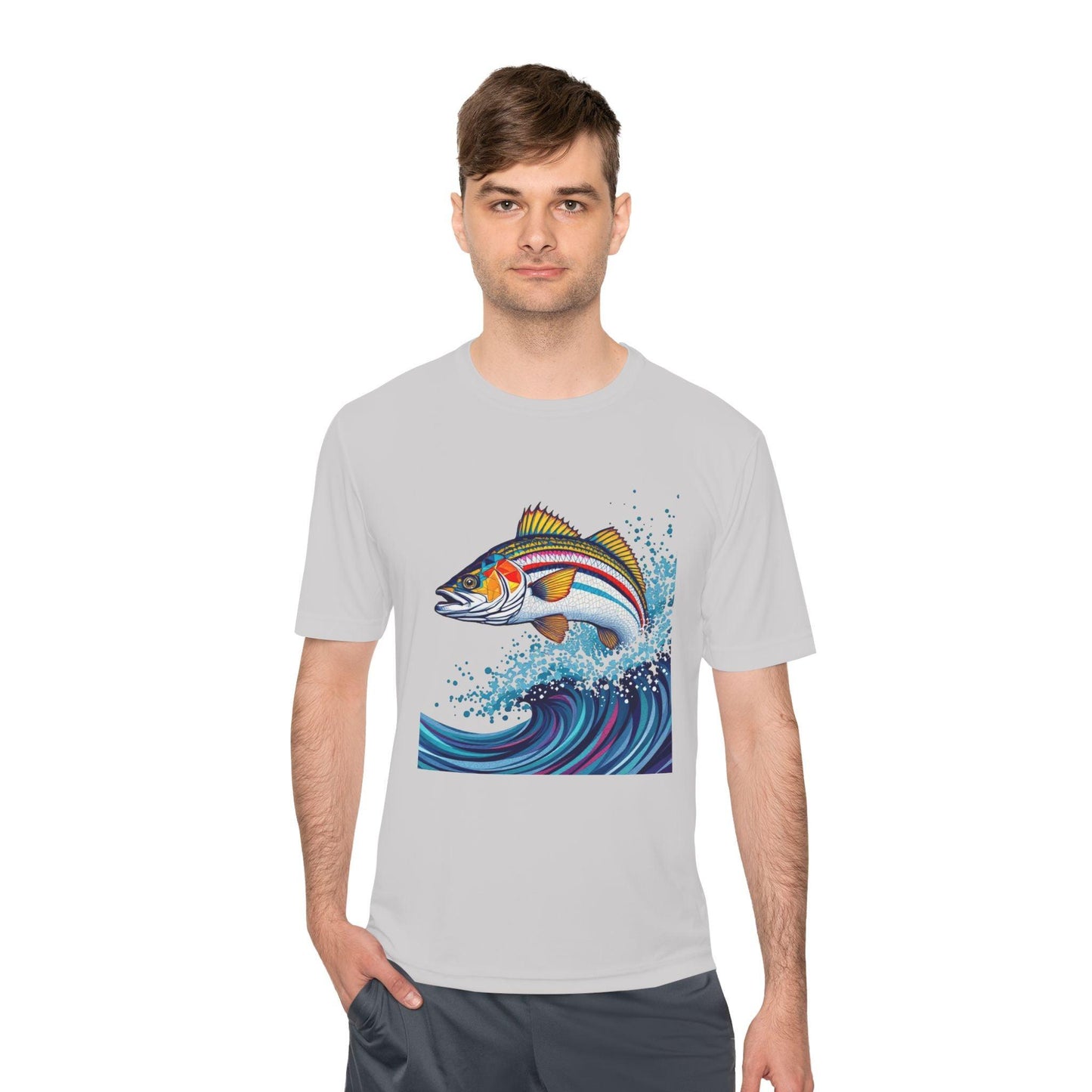 Catch of the Day Unisex Moisture Wicking Tee for Fishing - Even Keel LLC