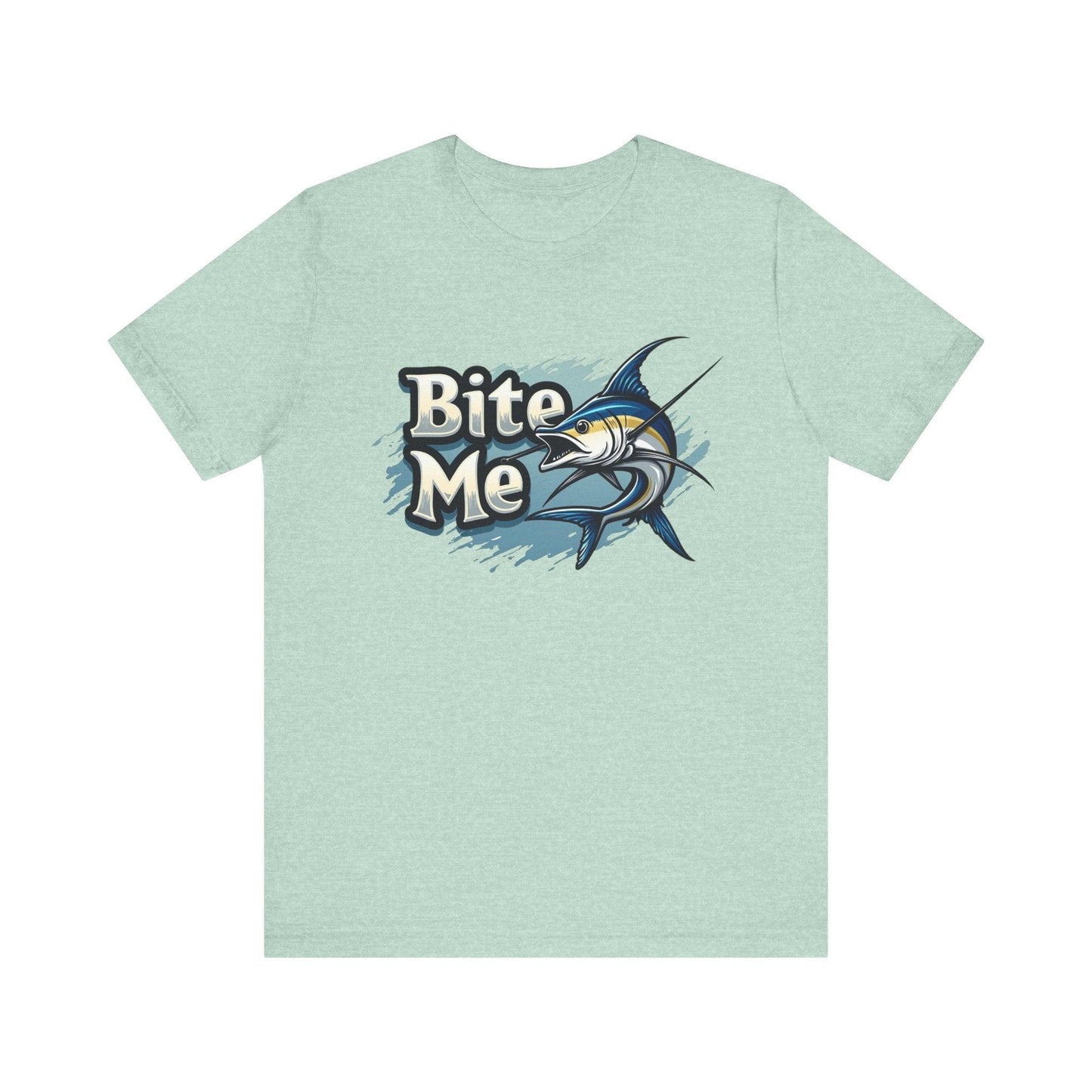 Swordfish Unisex Tee - Bite Me Design For Casual Style - Even Keel LLC