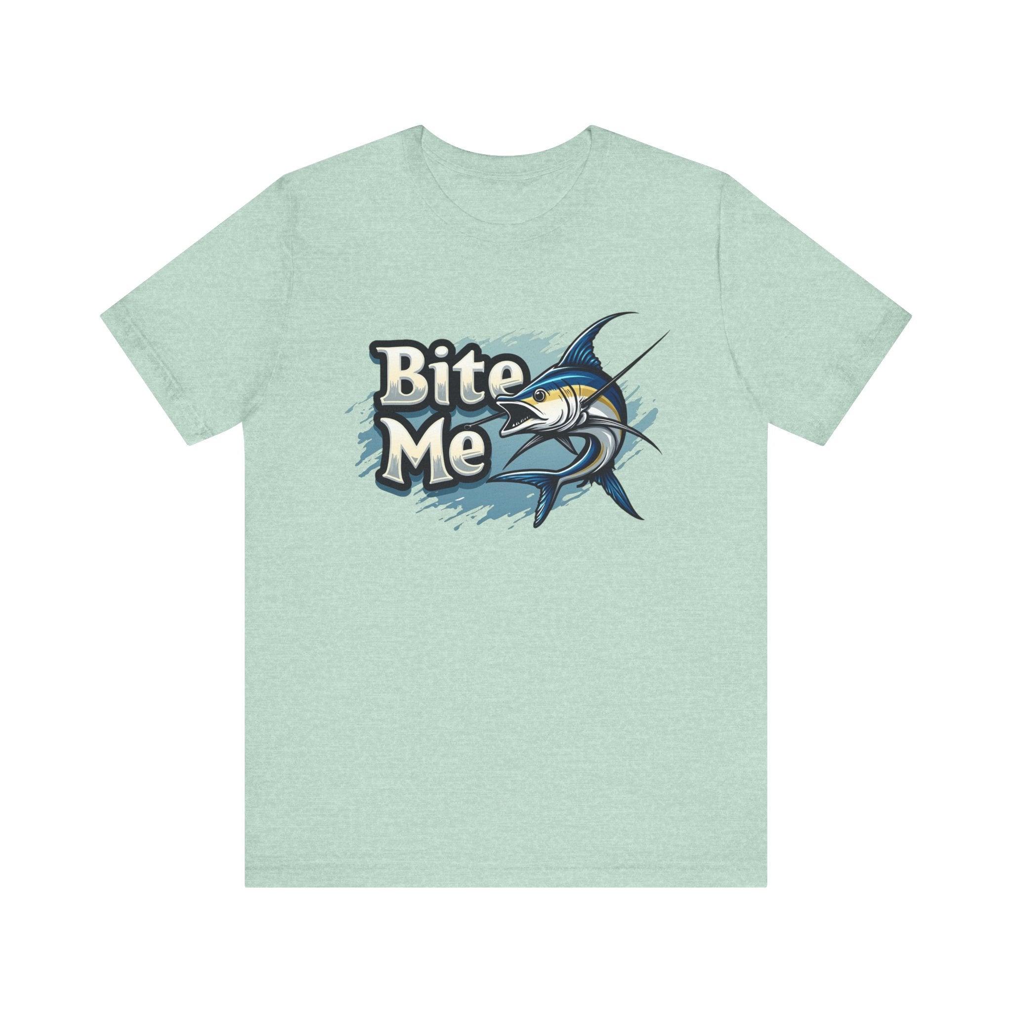 Swordfish Unisex Tee - Bite Me Design For Casual Style - Even Keel LLC