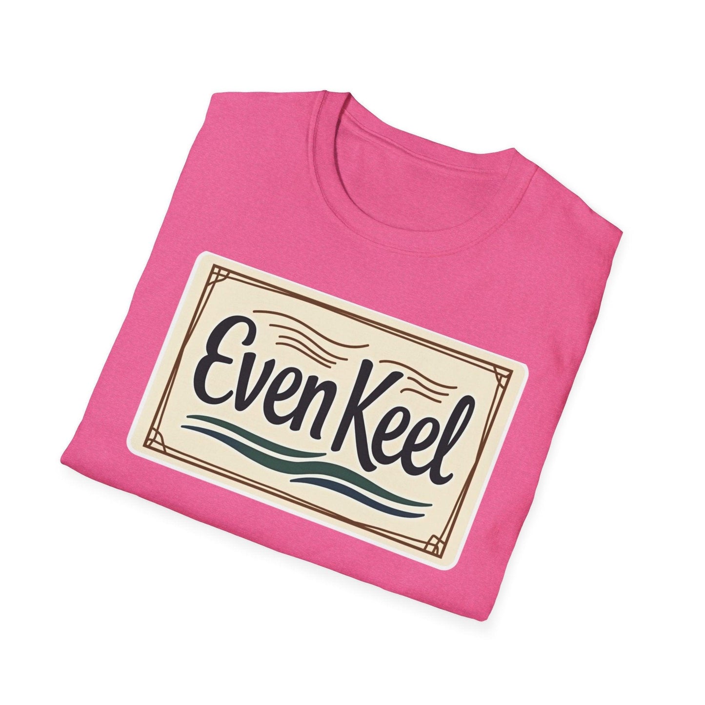 Signature Unisex Tee Even Keel Design for All Occasions - Even Keel LLC