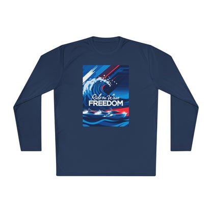 Freedom Wave Long Sleeve Tee for Active Outdoor Wear - Even Keel LLC