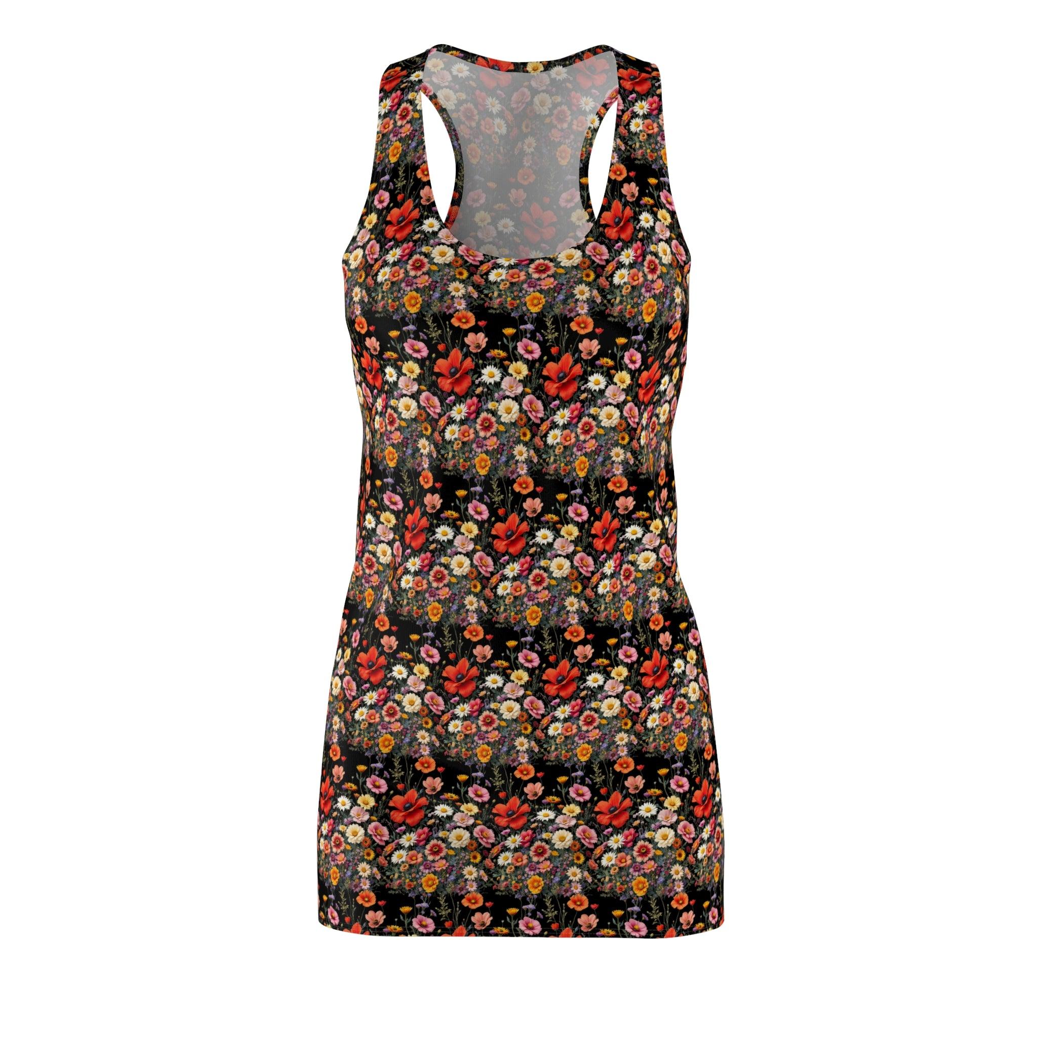 Spring Fashion Floral Dress for Women - Casual Elegance - Even Keel LLC