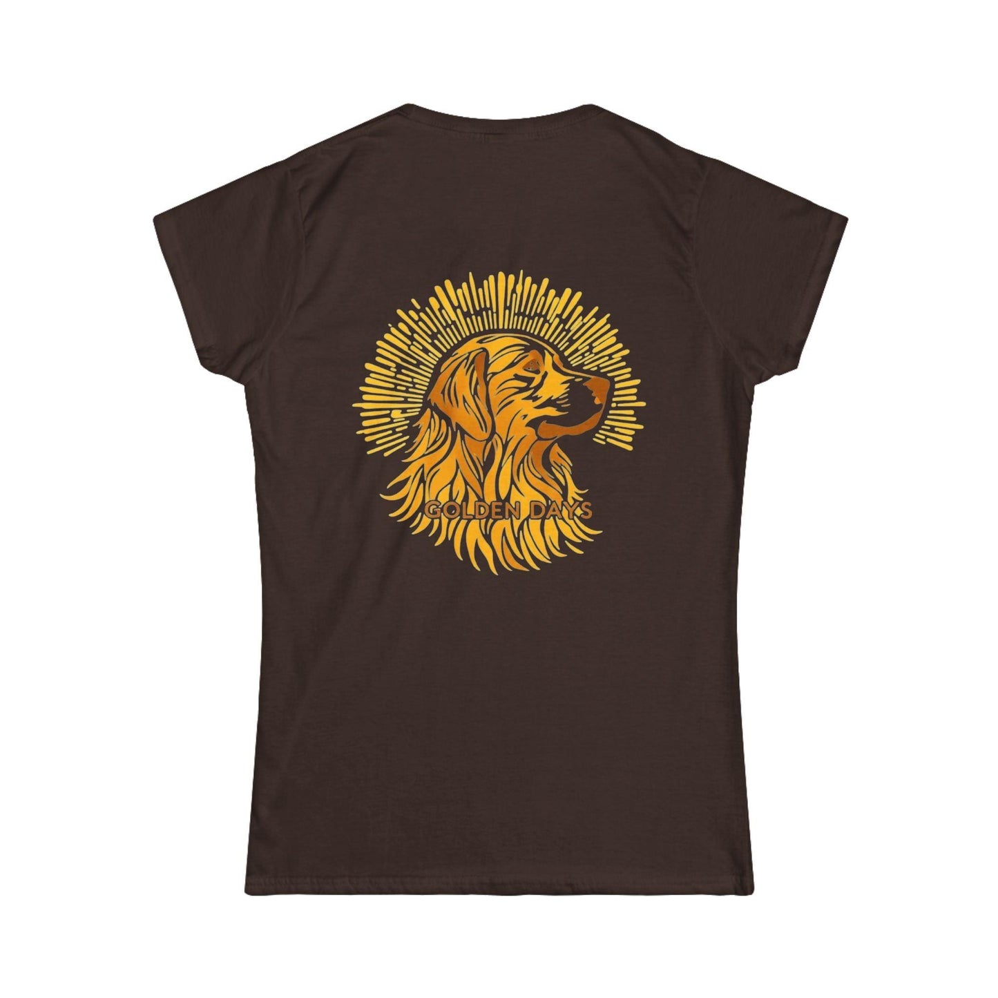 Golden Days Dog Tee - Women's T-Shirt for Golden Retriever Lovers - Even Keel LLC